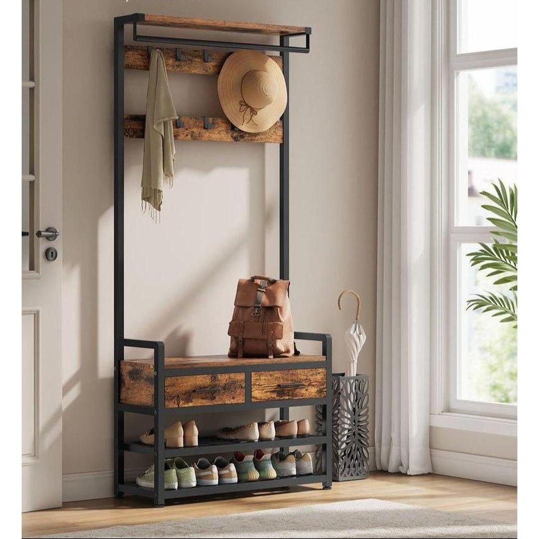 Kapstok met Schoenenrek – productweergave 2 | De Groot Living
