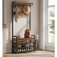 Kapstok met Schoenenrek – productweergave 2 | De Groot Living