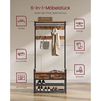 Kapstok met Schoenenrek – productweergave 4 | De Groot Living