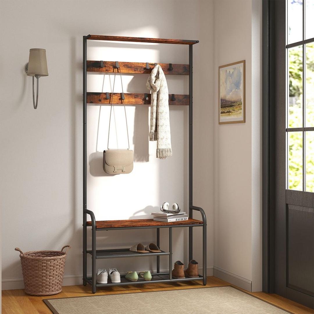 Kapstok met Schoenenrek – productweergave 1 | De Groot Living
