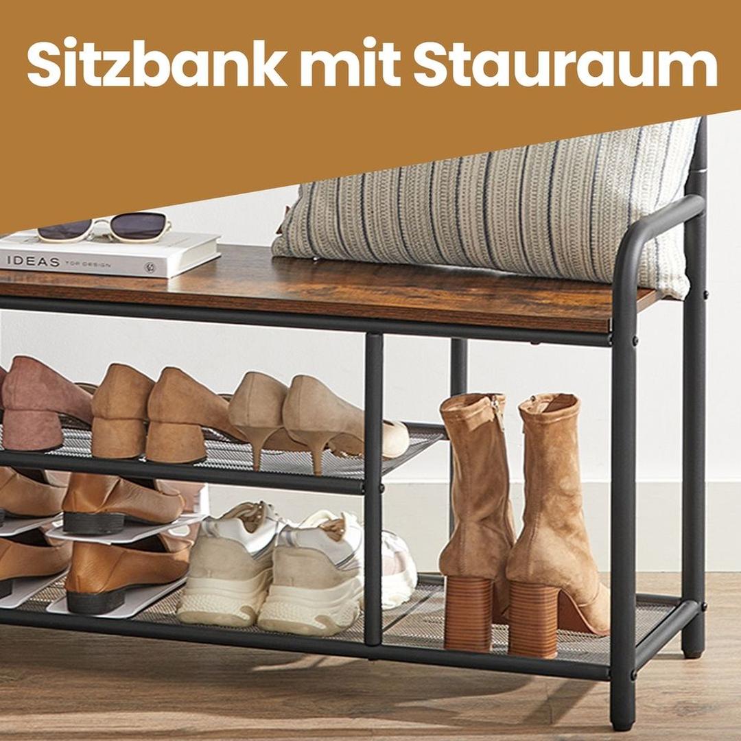 Kapstok met Schoenenrek – productweergave 6 | De Groot Living