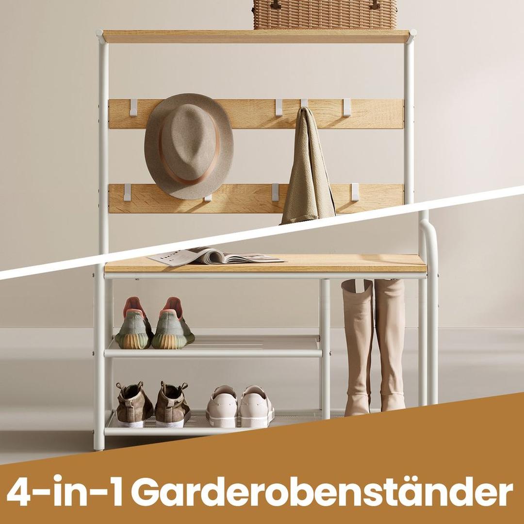 Kapstok met Schoenenrek – productweergave 10 | De Groot Living