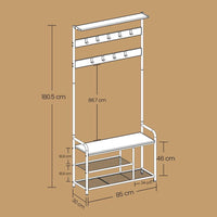 Kapstok met Schoenenrek – productweergave 12 | De Groot Living