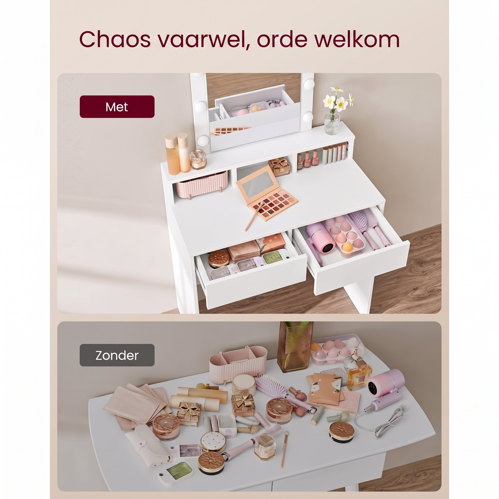 Kaptafel met LED-Verlichting – productweergave 13 | De Groot Living