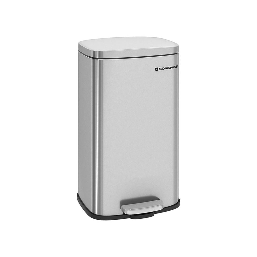 Keukenafvalbak 30 Liter Met Pedaal en Geruisloos Sluitend Deksel – productweergave 1 | De Groot Living