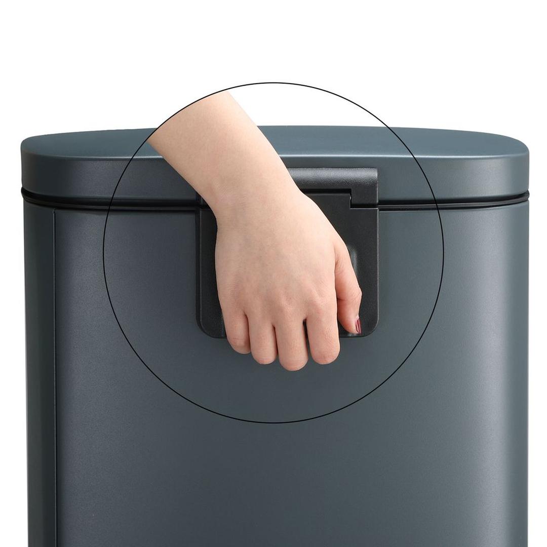 Keukenafvalbak 30 Liter Met Pedaal en Geruisloos Sluitend Deksel – productweergave 23 | De Groot Living