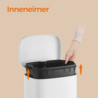 Keukenafvalbak 30 Liter Met Pedaal en Uitneembare Binnenemmer – productweergave 7 | De Groot Living