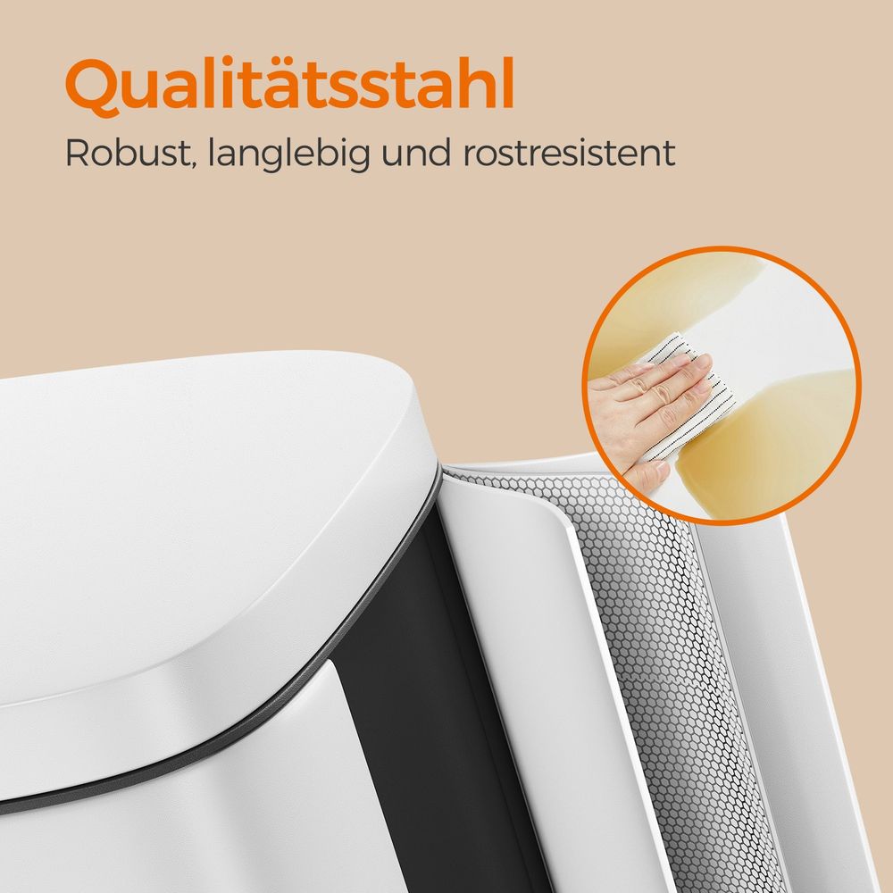 Keukenafvalbak 30 Liter Met Pedaal en Uitneembare Binnenemmer – productweergave 8 | De Groot Living