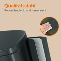 Keukenafvalbak 30 Liter Met Pedaal en Uitneembare Binnenemmer – productweergave 12 | De Groot Living