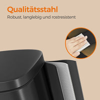 Keukenafvalbak 30 Liter Met Pedaal en Uitneembare Binnenemmer – productweergave 16 | De Groot Living