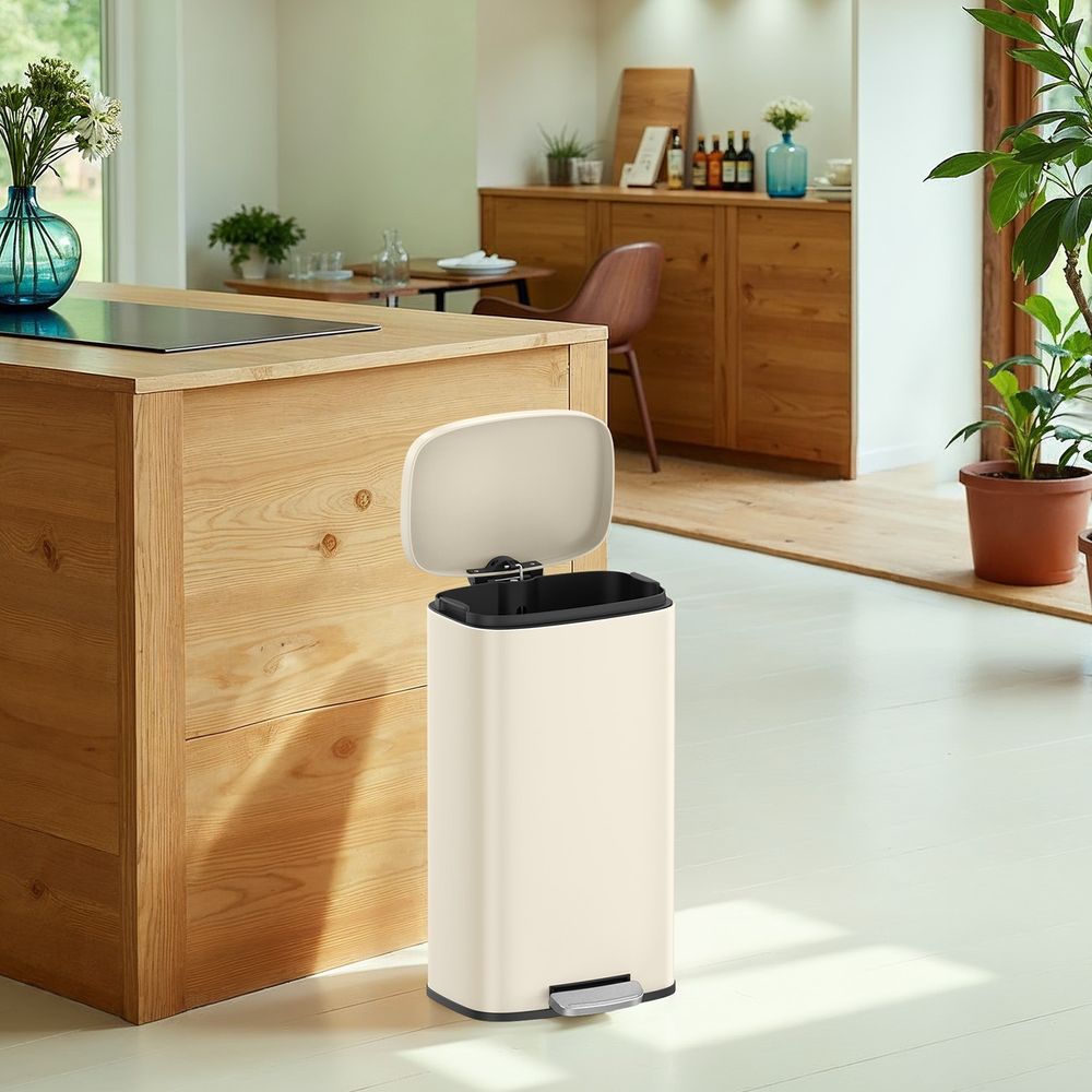 Keukenafvalbak 30 Liter Met Pedaal en Uitneembare Binnenemmer – productweergave 18 | De Groot Living
