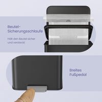 Keukenafvalbak Van Staal met Soft-Close Deksel en 40 Liter Inhoud – productweergave 7 | De Groot Living