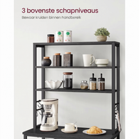 Keukenrek met Opbergplanken en Haken in Industriële Stijl – productweergave 26 | De Groot Living