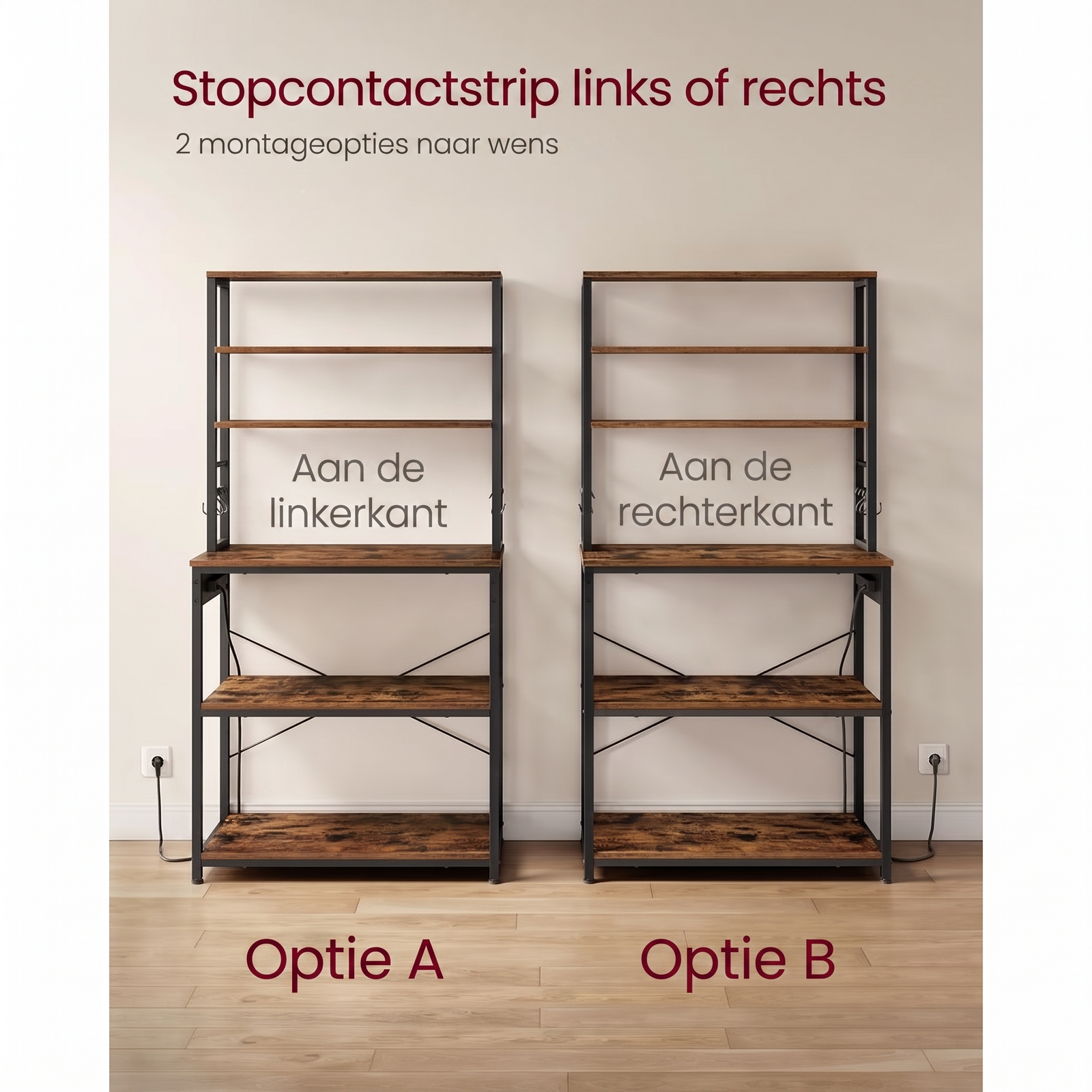 Keukenrek met Stopcontacten – productweergave 8 | De Groot Living