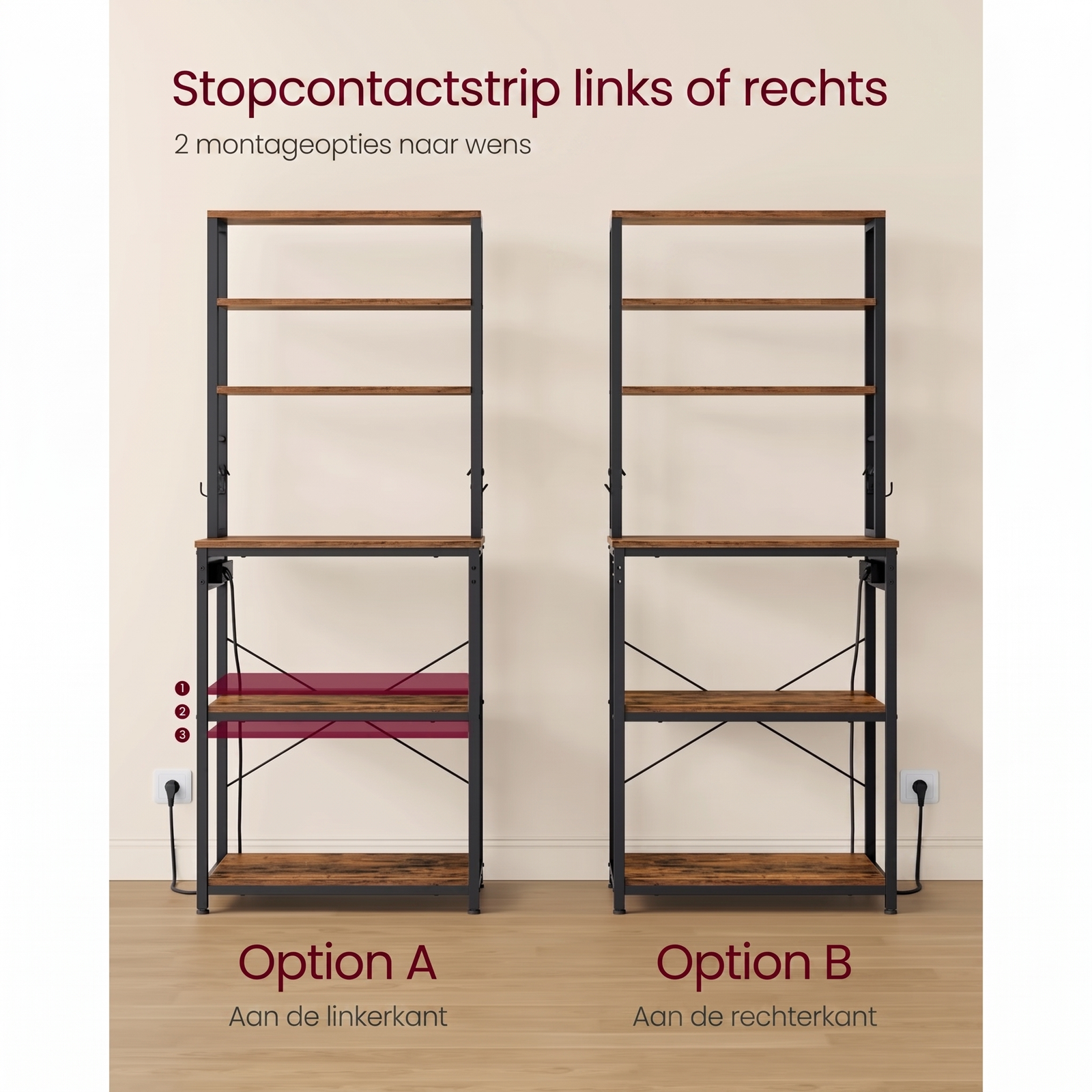 Keukenrek met Stopcontacten – productweergave 26 | De Groot Living