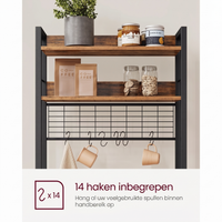 Keukenrek met Stopcontacten en Verstelbare Middenplank – productweergave 18 | De Groot Living