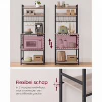 Keukenrek met Stopcontacten en Verstelbare Middenplank – productweergave 23 | De Groot Living