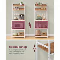 Keukenrek met Stopcontacten en Verstelbare Middenplank – productweergave 30 | De Groot Living