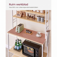 Keukenrek met Stopcontacten en Verstelbare Middenplank – productweergave 36 | De Groot Living
