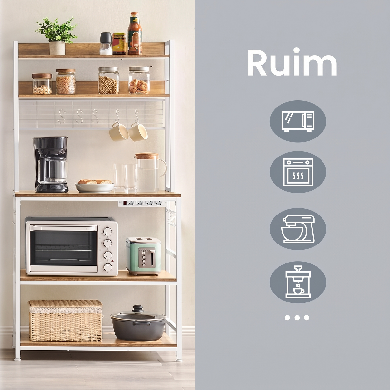 Keukenrek met Stopcontacten – productweergave 13 | De Groot Living