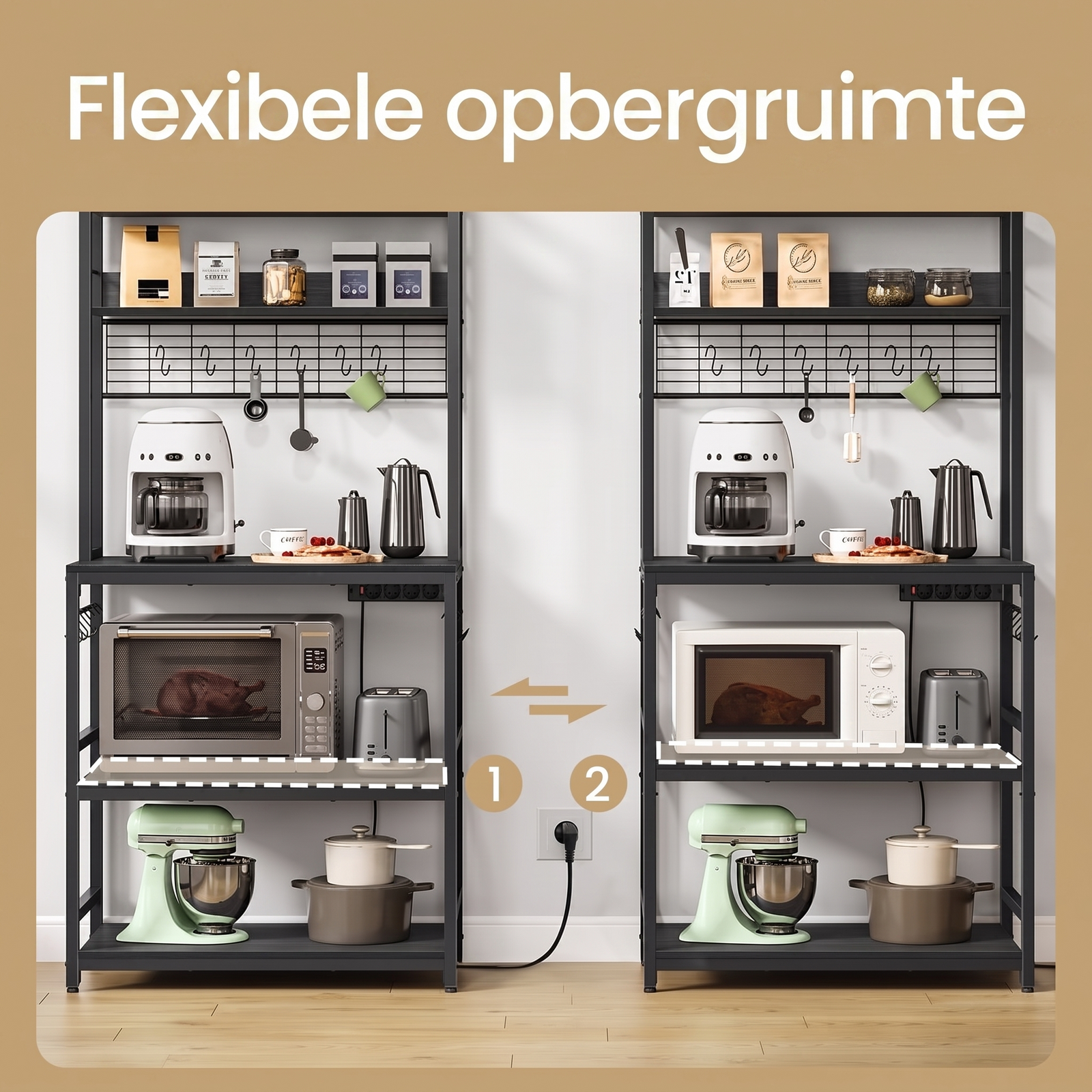Keukenrek met Stopcontacten – productweergave 26 | De Groot Living