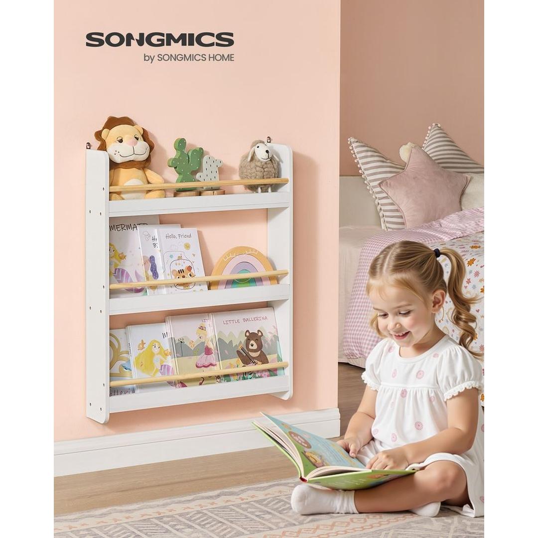 Kinderboekenkast met Legplanken voor Wandmontage – productweergave 3 | De Groot Living