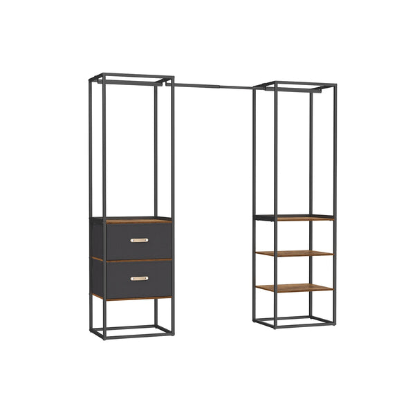 Kledingrek met 2 Lades – productweergave 1 | De Groot Living