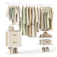 Kledingrek met 2 Lades – productweergave 2 | De Groot Living