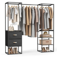 Kledingrek met 2 Lades – productweergave 3 | De Groot Living