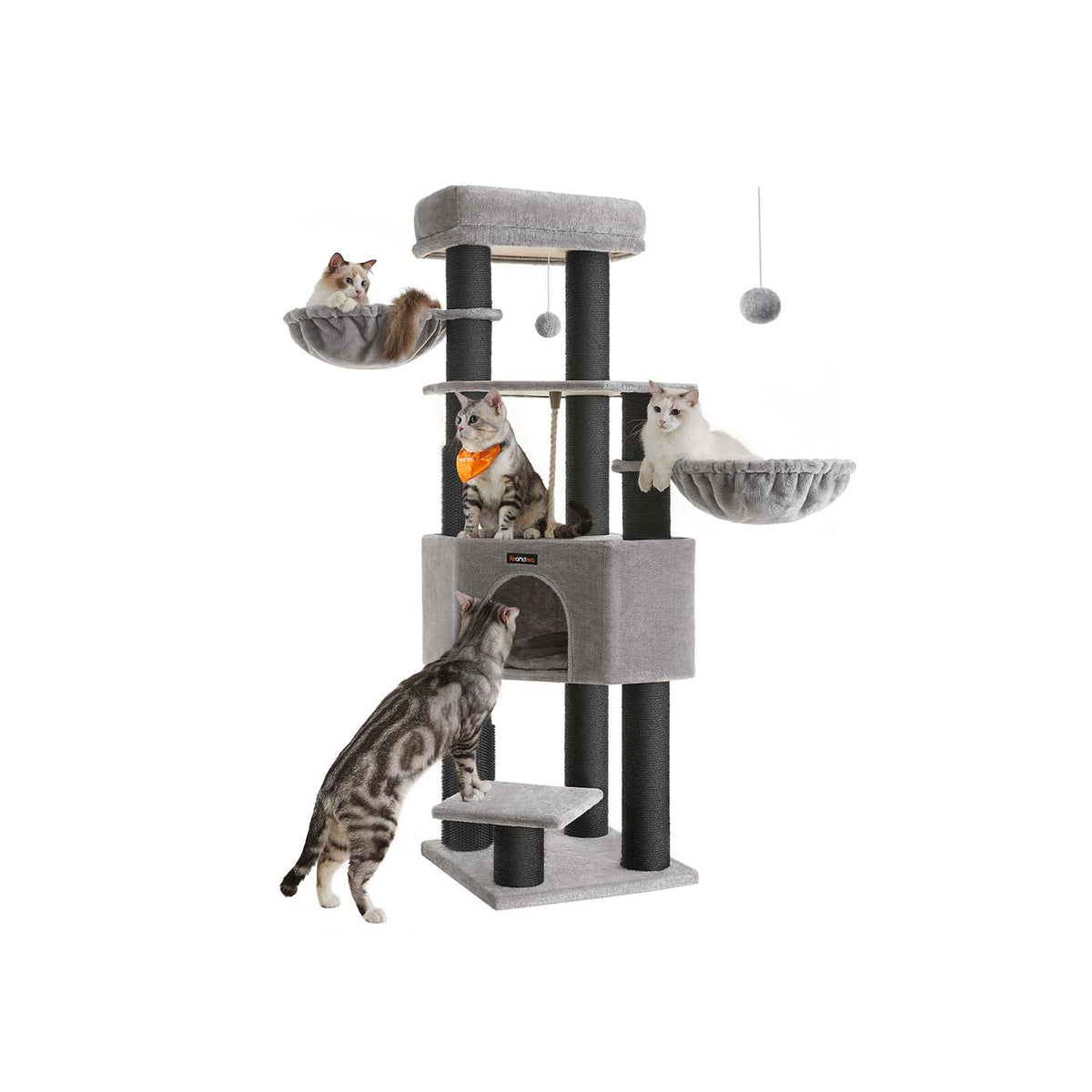 Krabpaal met Zelfverwarmende Dekens voor Grote Katten – productweergave 1 | De Groot Living