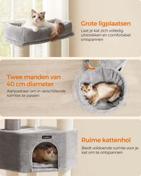 Krabpaal met Zelfverwarmende Dekens voor Grote Katten – productweergave 7 | De Groot Living