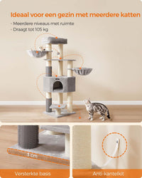 Krabpaal met Zelfverwarmende Dekens voor Grote Katten – productweergave 11 | De Groot Living
