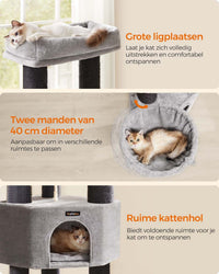 Krabpaal met Zelfverwarmende Dekens voor Grote Katten – productweergave 14 | De Groot Living