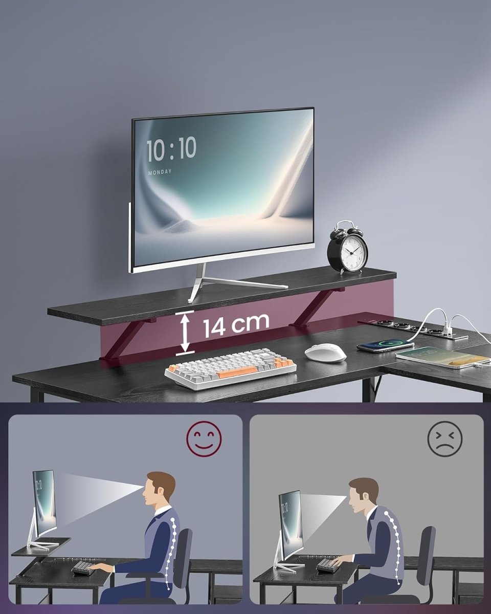 Hoekbureau monitorstandaard