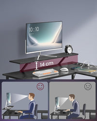 Hoekbureau monitorstandaard