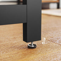 L-vormig Hoekbureau met Opbergplanken en Houtlook Werkblad – productweergave 7 | De Groot Living