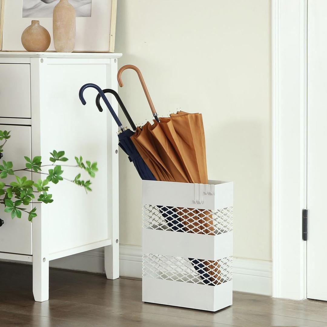 Metalen Paraplubak met Lekbak en 4 Ophanghaken – productweergave 16 | De Groot Living