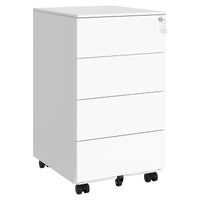 Mobiele Afsluitbare Archiefkast met Laden – productweergave 4 | De Groot Living
