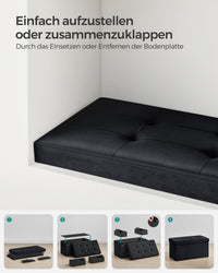Opbergbank van Fluweel met Opklapbare Zitting – productweergave 36 | De Groot Living