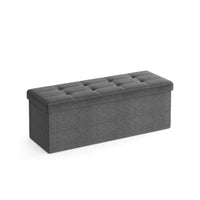 Opbergbank van Imitatielinnen met Opklapbaar Deksel – productweergave 4 | De Groot Living