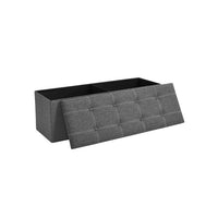 Opbergbank van Imitatielinnen met Opklapbaar Deksel – productweergave 14 | De Groot Living