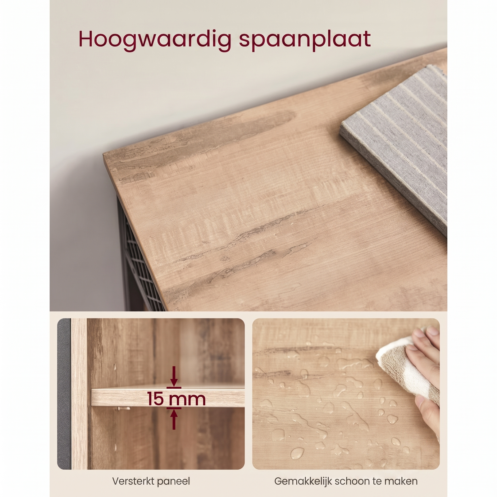 Opbergkast met Schuifdeur en Verstelbare Legplank – productweergave 14 | De Groot Living