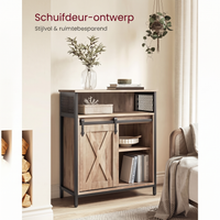Opbergkast met Schuifdeur en Verstelbare Legplank – productweergave 16 | De Groot Living
