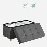 Opbergpoef Met Zitfunctie en Opbergruimte Van 65 Liter Met Deksel – productweergave 16 | De Groot Living