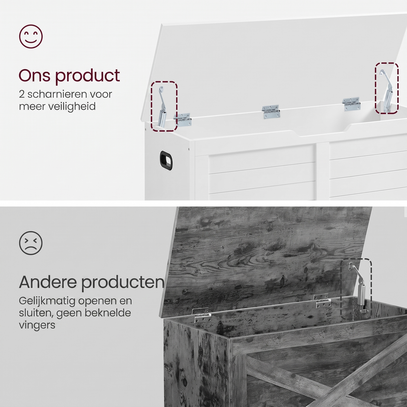 Opbergzitbank met Deksel voor Hal – productweergave 5 | De Groot Living