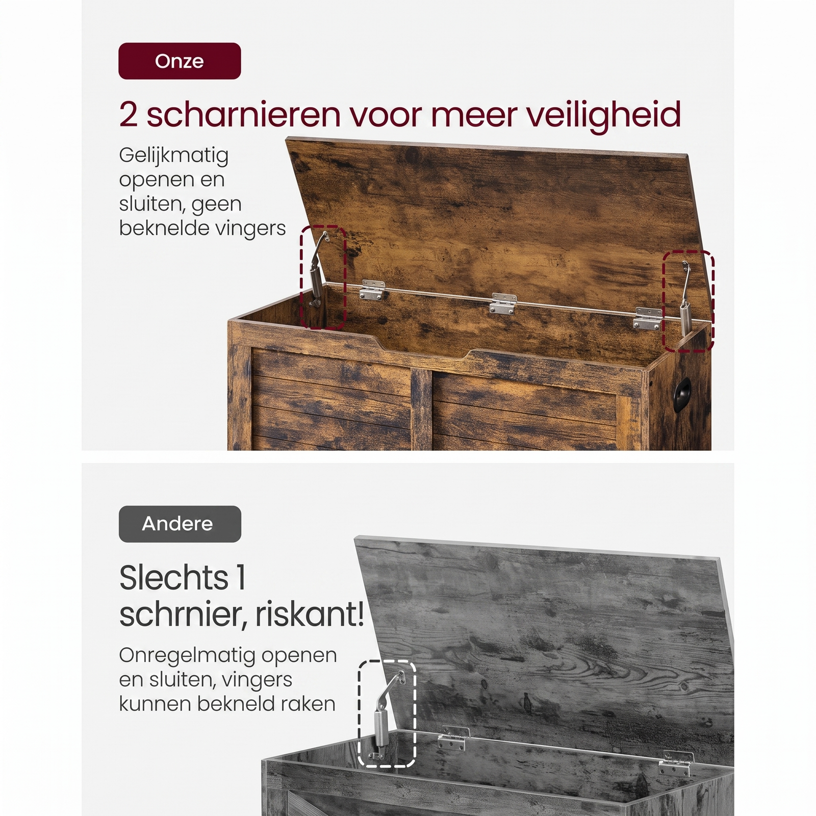 Opbergzitbank met Deksel voor Hal – productweergave 16 | De Groot Living