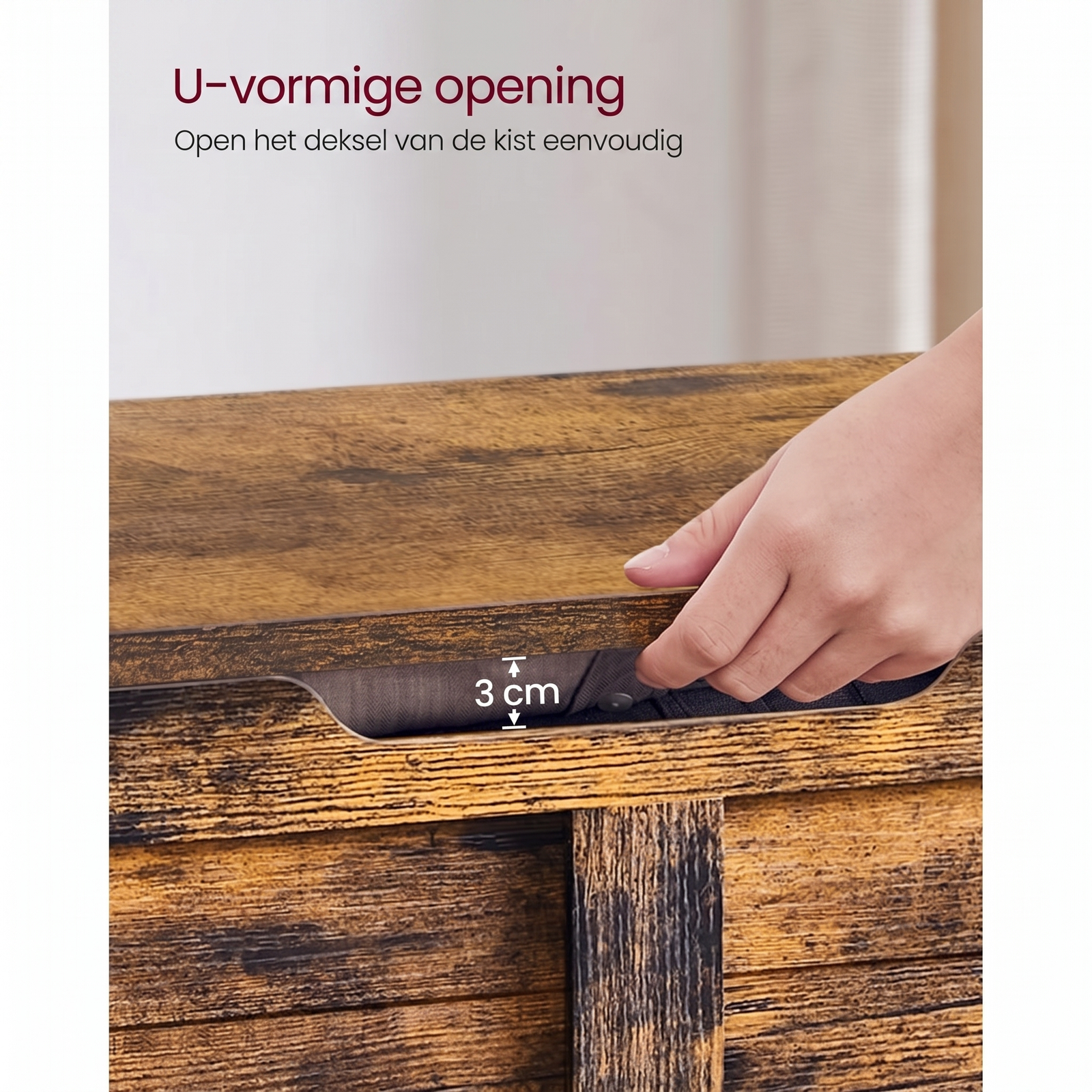 Opbergzitbank met Deksel voor Hal – productweergave 19 | De Groot Living