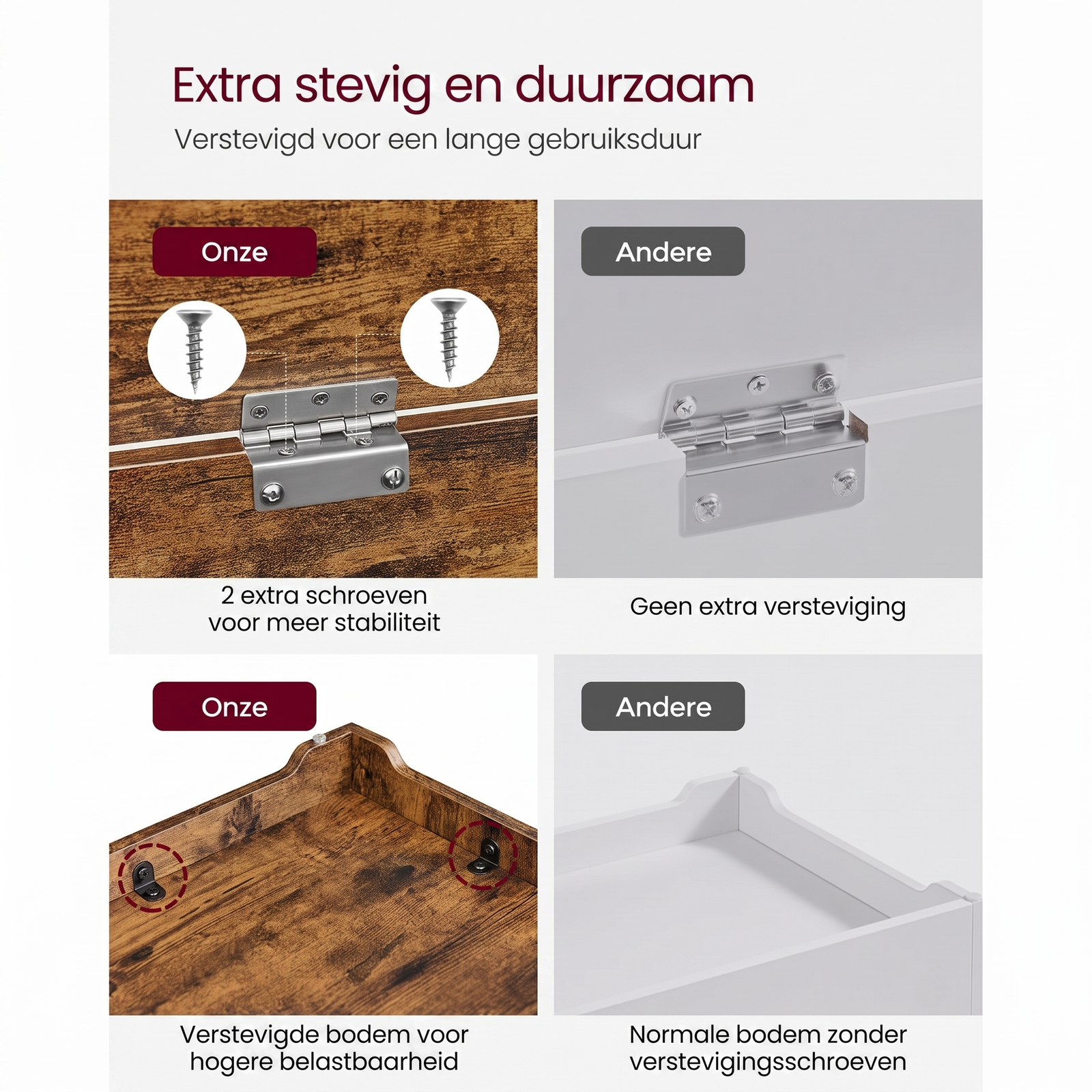 Opbergzitbank met Deksel voor Hal – productweergave 20 | De Groot Living