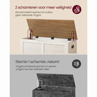 Opbergzitbank met Deksel voor Hal – productweergave 25 | De Groot Living