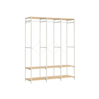 Open Kledingkast met Kledingroede en Afneembare Haken – productweergave 6 | De Groot Living